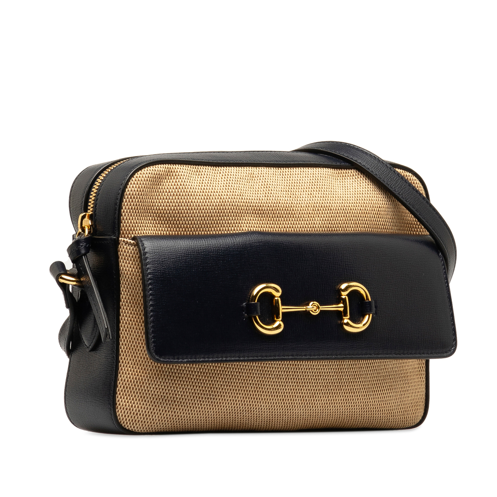 Pre-Loved Gucci Horsebit 1955 Flap Pocket Camera Bag - Picture 2 of 12
